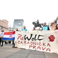 Prosvjed dostavljača Wolta