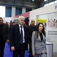 Uzvanici na otvorenju 24. Međunarodnog sajma gospodarstva Mostar 2023.