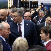 Uzvanici na otvorenju 24. Međunarodnog sajma gospodarstva Mostar 2023.