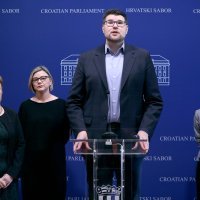 Konferencija za medije saborske oporbe