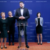 Konferencija za medije saborske oporbe