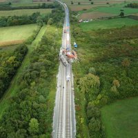 Sudar vlakova kod Novske