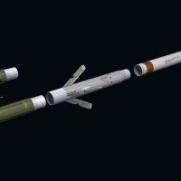 Umjetnički prikaz sustava APKWS-II