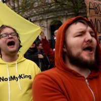 Prosvjed protiv krunidbe kralja Charlesa