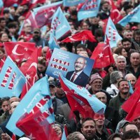 Kemal Kilicdaroglu na skupu turske oporbe u Istanbulu