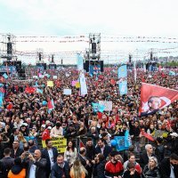 Kemal Kilicdaroglu na skupu turske oporbe u Istanbulu