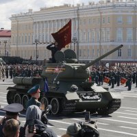 Proba za paradu povodom Dana pobjede u Moskvi