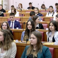 10. simulirana sjednica Hrvatskoga sabora za učenike srednjih škola