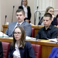 10. simulirana sjednica Hrvatskoga sabora za učenike srednjih škola