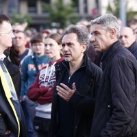 Političari na masovnom prosvjedu protiv nasilja u Srbiji