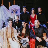 Kristina Grubiša, Mateo Narančić i Ivan Šćepanović uz soliste opere Amfitrion