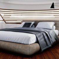 Interijer plutajuće kuće Amor