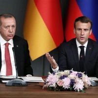 Erdogan i Emmanuel Macron