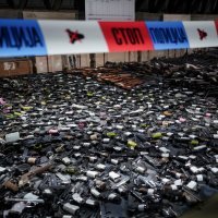 Gomila oružja koje su predali Srbi