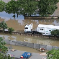 Vodostaj Zrmanje i dalje raste, Obrovac poplavljen