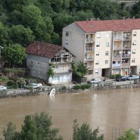 Vodostaj Zrmanje i dalje raste, Obrovac poplavljen