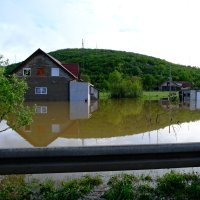 Stanje u Gračacu nakon što se izlila rijeka Otuča