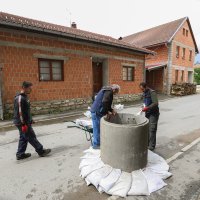 U Hrvatskoj Kostajnici proglašeno izvanredno stanje obrana od poplava