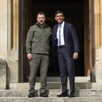 Rishi Sunak i Volodimir Zelenski