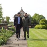 Rishi Sunak i Volodimir Zelenski