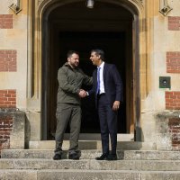 Rishi Sunak i Volodimir Zelenski