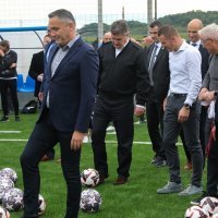 Zabok: Predsjednik Milanović posjetio Sportsko-rekreacijski centar Zaseka i stadion NK Mladost