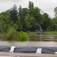 Visok vodostaj rijeke Kupe kod Karlovca