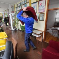 Velika šteta u srednjoj školi u Obrovcu