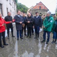 Medved i Banožić obišli Hrvatsku Kostajnicu