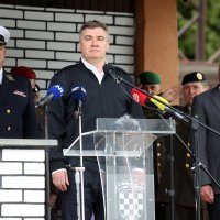 Zoran Milanović sa specijalcima u Delnicama