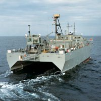 Sustav SURTASS na jednom od brodova američke ratne mornarice