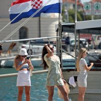 Turisti u Splitu