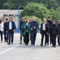 Ministri Božinović i Erlić obišli poplavljena područja