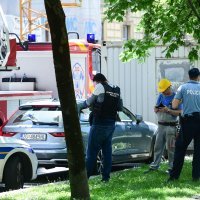 Prilikom radova na zgradi na Zrinjevcu radnik ozlijeđen u eksploziji