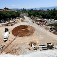 Gradilište ceste DC 403 u Rijeci