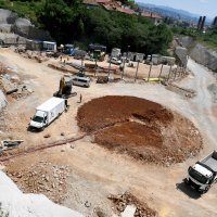 Gradilište ceste DC 403 u Rijeci