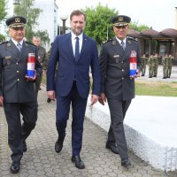 Ministar Banožić na obilježavanju Dana Hrvatske kopnene vojske u Karlovcu