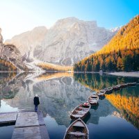 Lago di Braies, Italija