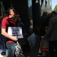 Prosvjed Sindikata pravosudne policije