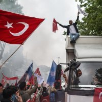 Proslava Erdoganove pobjede u Turskoj