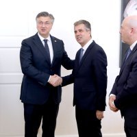 Plenković primio izraelskog ministra vanjskih poslova Elija Cohena