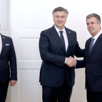 Plenković primio izraelskog ministra vanjskih poslova Elija Cohena