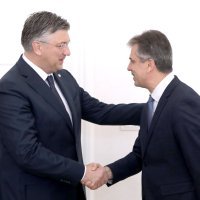 Plenković primio izraelskog ministra vanjskih poslova Elija Cohena