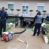 Poplavljene ulice u Belom Manastiru