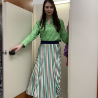 Bianca bluza 79,99 EUR (602,68 HRK), Tom Tailor suknja 49,99 EUR (376,65 HRK)