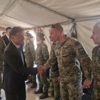 Gordan Jandroković s hrvatskim vojnicima u Litvi