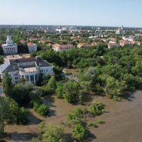 Poplavljeno područje Hersona nakon pucanja brane Kahovka