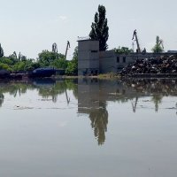Poplavljeno područje Hersona nakon pucanja brane Kahovka