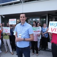 Četvrti dan štrajka članova Sindikata državnih i lokalnih službenika i namještenika