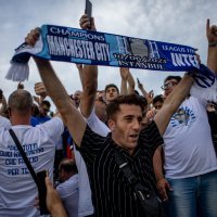 Navijači Intera i Manchester Cityja na ulicama Istanbula